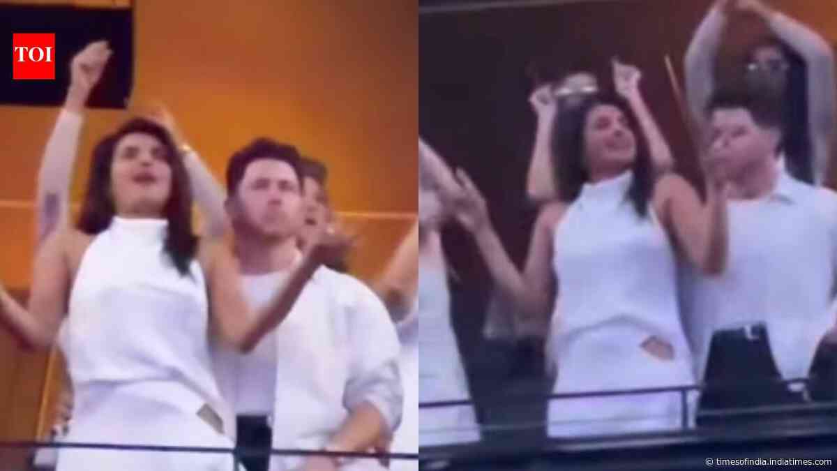 Priyanka Chopra, Nick Jonas groove at Backstreet Boys concert: VIDEOS