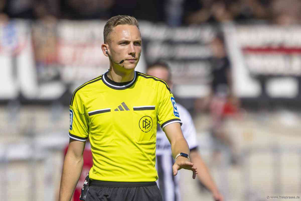 In Andrea Bergs Heimat: Mittelsächsischer Schiedsrichter pfeift erstmals in der 3. Liga