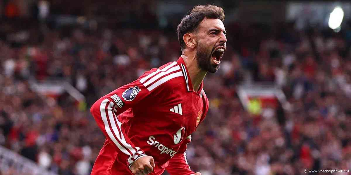 Manchester United draait achterstand volledig om: Fernandes grote man met hattrick