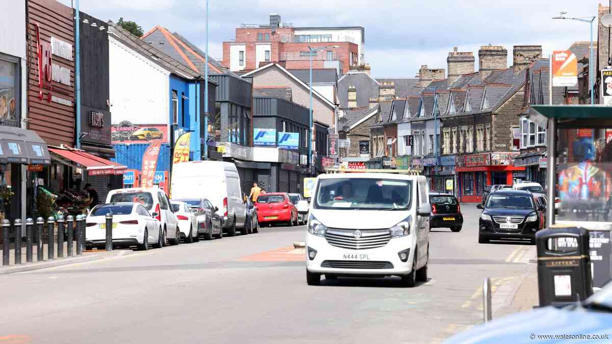Police descend on Cardiff street amid fight reports