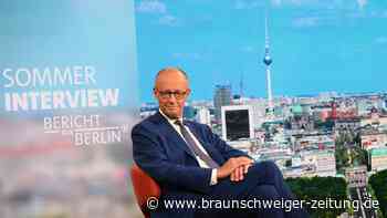 Merz im Sommerinterview: „Auf meiner Glaubwürdigkeit lastet eine Hypothek“
