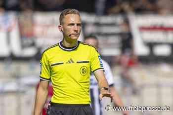 In Andrea Bergs Heimat: Mittelsächsischer Schiedsrichter pfeift erstmals in der 3. Fußball-Liga