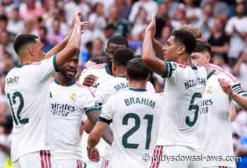 Bellingham lideró la exhibición del Real Madrid ante el Málaga con una contundente goleada en el Bernabéu