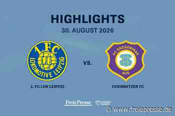 1. FC Lokomotive Leipzig - FC Erzgebirge Aue: Die Highlights des Spiels im Video