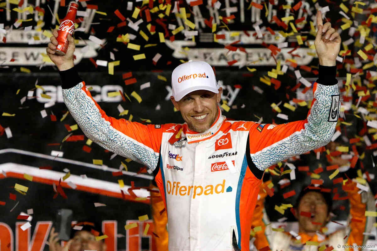 “NASCAR Won’t Give Me One”- Denny Hamlin Reacts as Devoted Fans Complete Championship Lore Despite NASCAR Snub