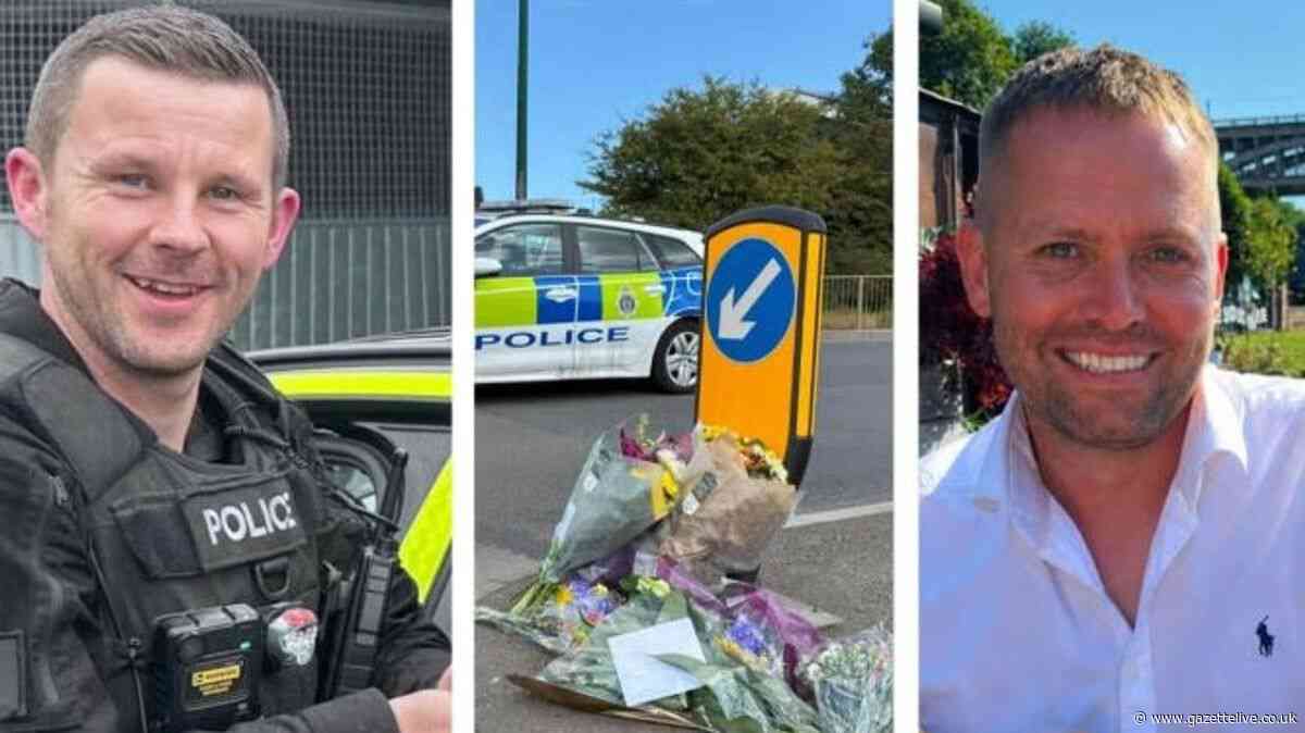 Two sons of Cleveland police officer killed in A66 crash lead Manchester United out as mascots