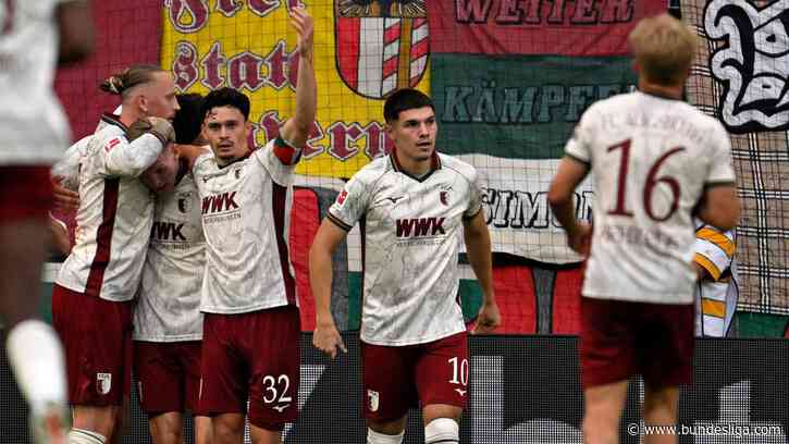 Michael Gregoritsch and Anton Kade star as Augsburg sweep aside Schalke