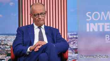 Kanzler Merz im Sommerinterview: "Erhebliche Hypothek für meine persönliche Glaubwürdigkeit"