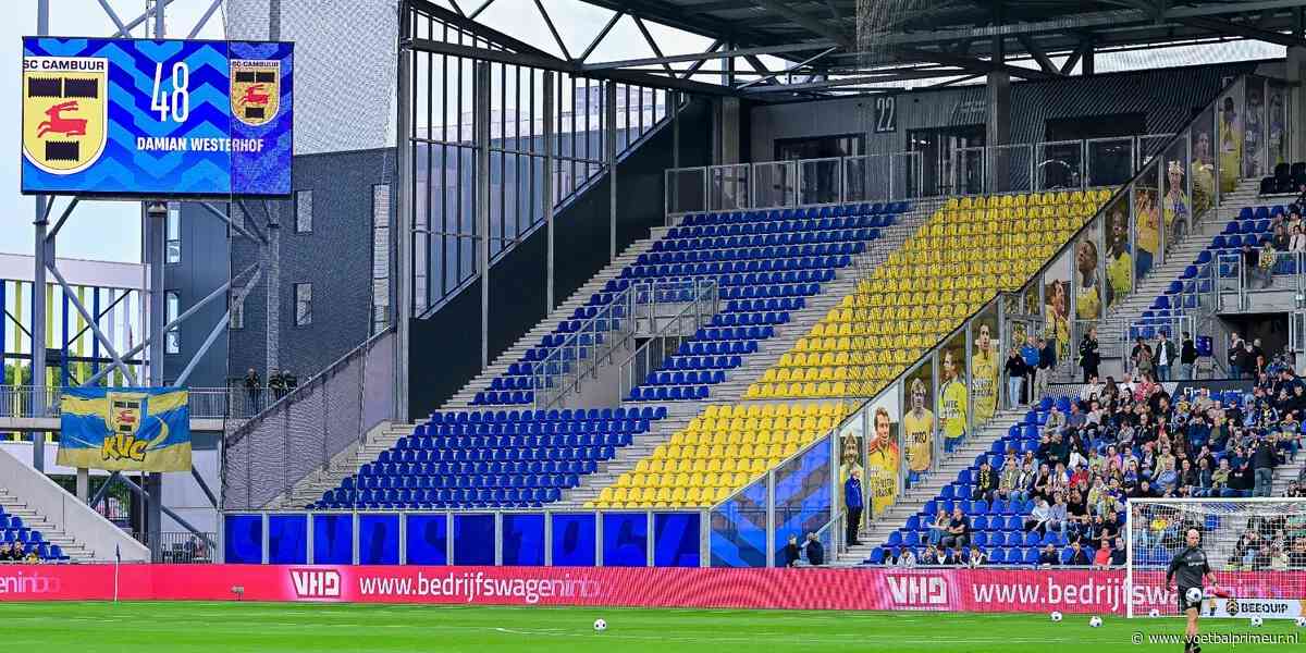 Harde kern van Cambuur komt met protest tijdens Eredivisie-duel