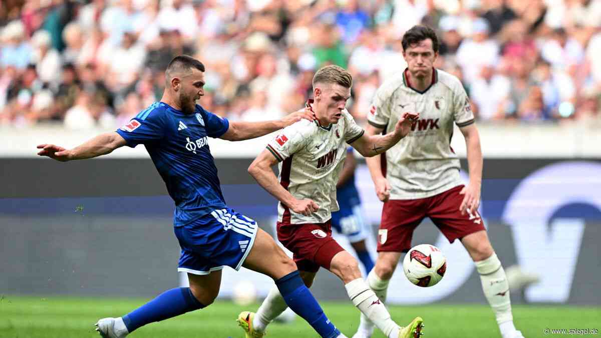 Fußball-Bundesliga: FC Augsburg schlägt Schalke 04 am 1. Spieltag