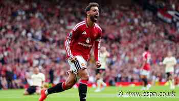 Man United vs Ipswich Town: Fernandes hat trick sees United to comfortable win - as it happened