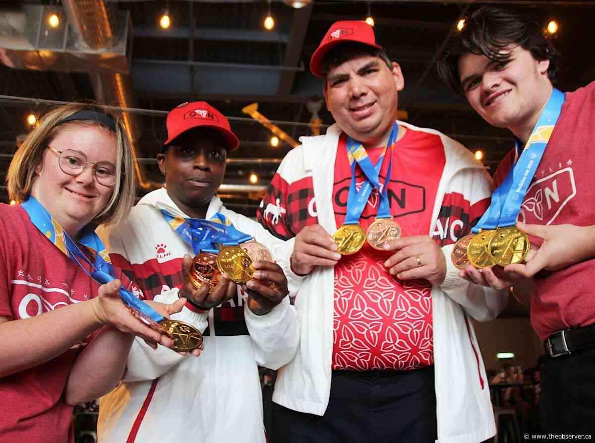 Sarnia athletes celebrated for Special Olympics performance