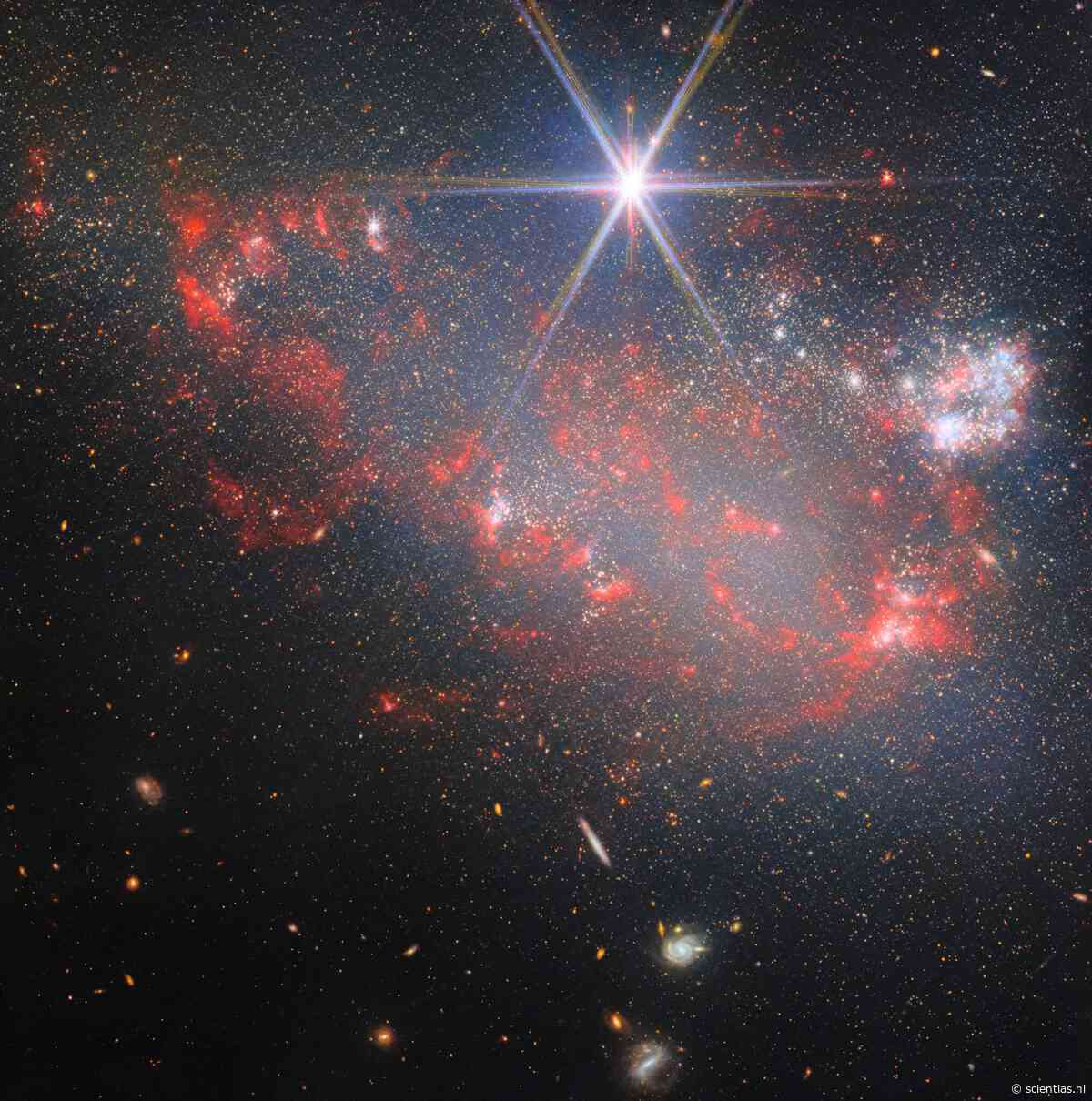 James Webb doorbreekt de sluier van Arp 263 en onthult een kosmische puinhoop