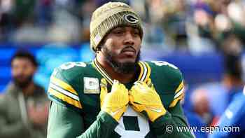 Jacobs put on exempt list as Pack trade for RB