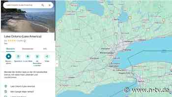 Lake Ontario wird "Lake America": Google Maps knickt bei Trumps See-Umbenennung in den USA ein