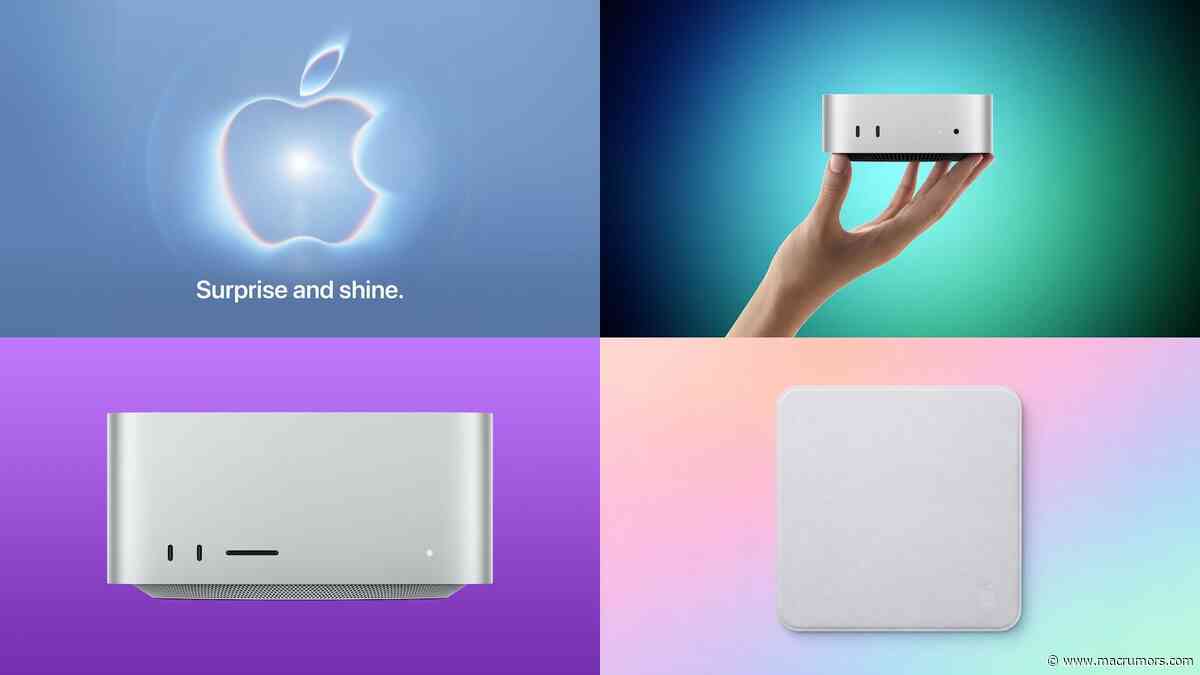 Top Stories: Apple's 'Surprise and Shine' Event, Plus New Mac mini and Mac Studio
