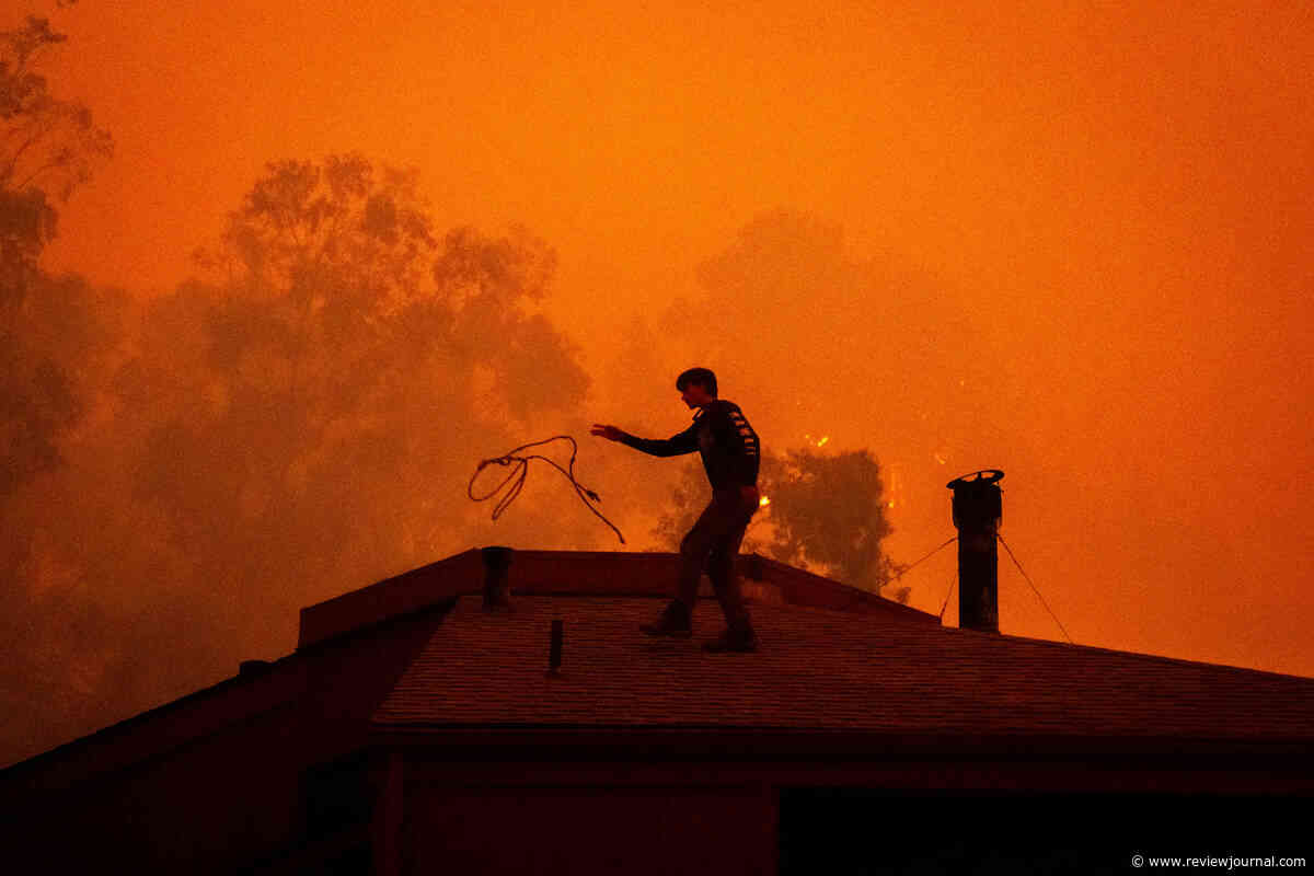 Regional wildfires trigger smoke advisory from Clark County