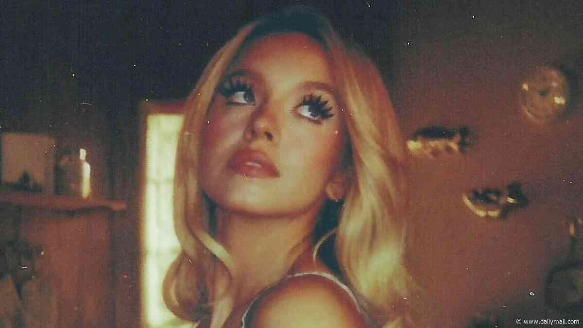 Sydney Sweeney strips down to lacy lingerie in BTS photos from steamy SYRN shoot ahead of her 29th birthday