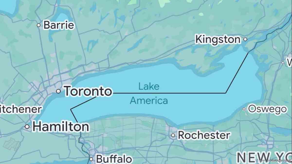 Google Maps verandert naam Ontariomeer voor gebruikers VS in Amerikameer
