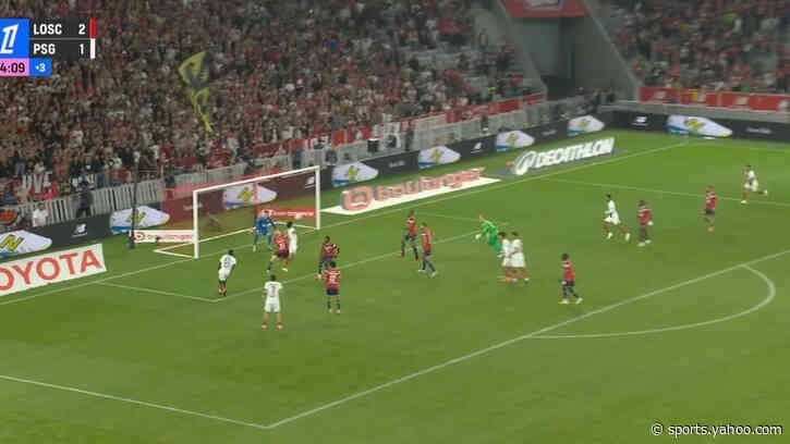 (Video): PSG score late double to level with Lille
