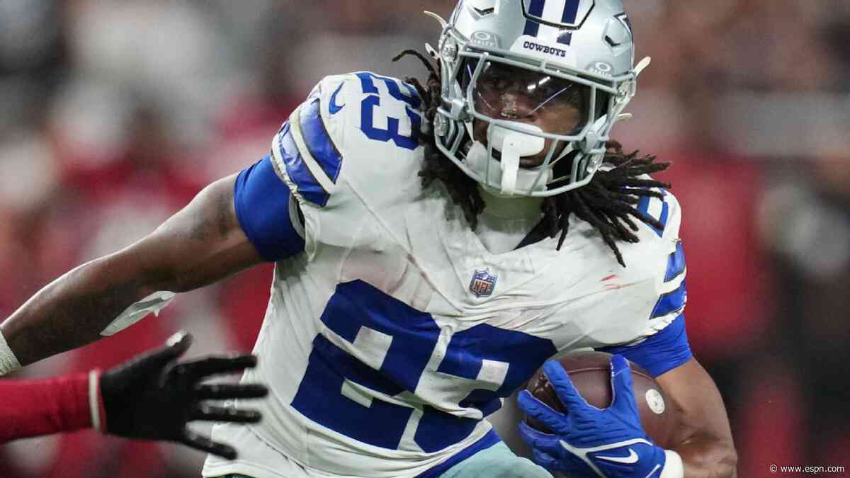 Source: Cowboys to cut Blue, go with Davis as RB2