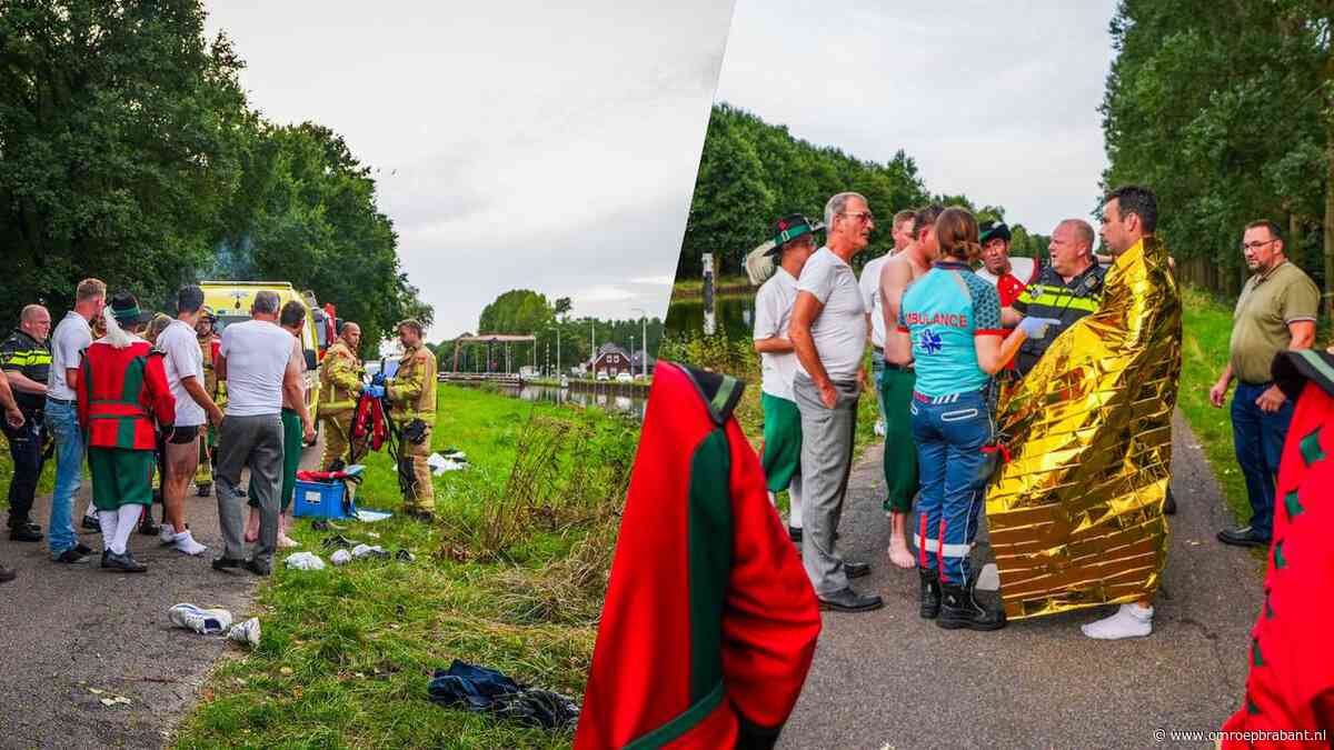 Gildeleden Luc en Stefan redden man uit zinkende auto: 'Dat doe je gewoon'