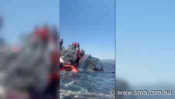 Ferry capsizes off Cyprus