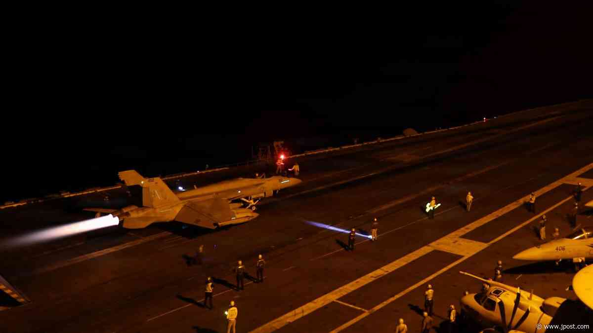 US struck two Iranian launchers spotted preparing to fire at Strait of Hormuz, IRGC vows response