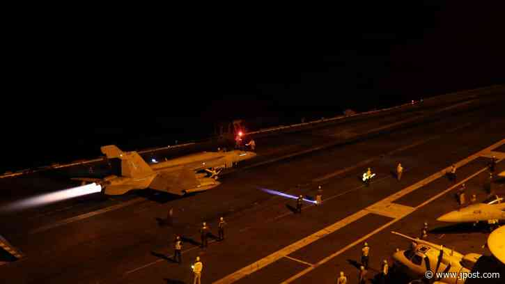 US struck two Iranian launchers spotted preparing to fire at Strait of Hormuz, IRGC vows response