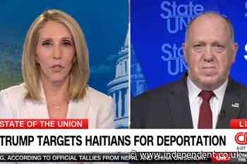 Trump border czar Tom Homan says ‘I don’t know the conditions in Haiti’ as hundreds deported after TPS revoked