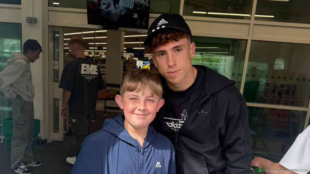 Liverpool FC player 'confused' by Aintree Asda rule as fan 'overwhelmed' by encounter