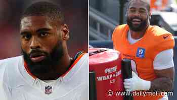 Broncos star is placed on paid leave by the NFL... hours before he is due in court on domestic violence charges