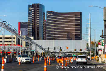 F1 track work begins this week, bringing Strip-area lane closures