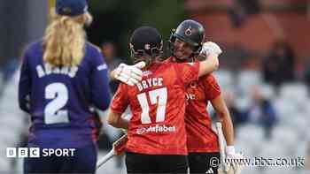 Blaze beat Surrey and rain to win T20 County Cup