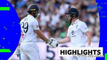 Smith and Cox lead England fightback after tricky first day at Lord's