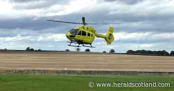 Man fighting for his life after being airlifted to hospital amid horror crash