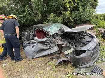 One taken to hospital after vehicle-train collision in Barrhaven