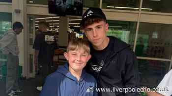 Liverpool FC player 'confused' at Aintree Asda as fan 'overwhelmed' by encounter