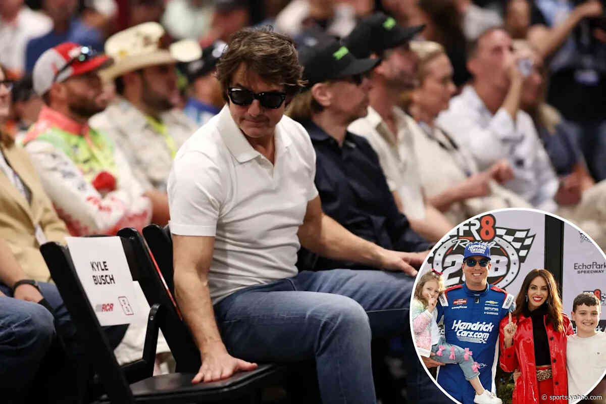 Tom Cruise’s touching NASCAR tribute to Kyle Busch as he announces ‘Days of Thunder’ sequel