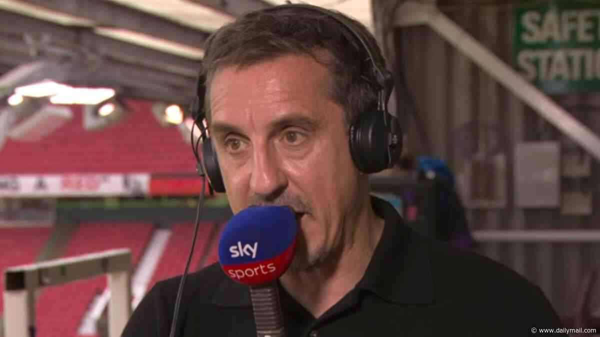 Gary Neville accuses Liverpool of 'leaving Andoni Iraola short' with 'bizarre' recruitment: Pundit sends warning to Reds boss as he hits out at failure to sign full-backs and criticises decision to sell Cody Gakpo