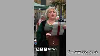 Former boxing MC and kissogram becomes new town crier
