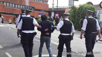 Notting Hill Carnival police arrest 169 on day one of festival: Revellers held over drugs, weapons and sex offences