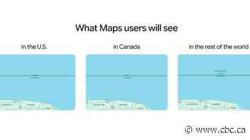 Google updates maps to show Lake America in the U.S. — but Canadians are now seeing it, too