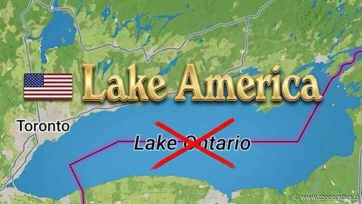 Google Maps le hace caso a Trump y cambia lago Ontario a "lago América" en EE.UU.