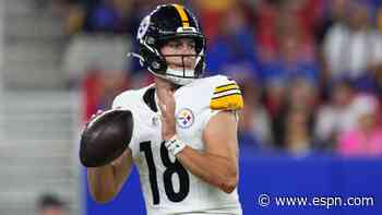 Steelers, feeling good about QB room, keep all 4