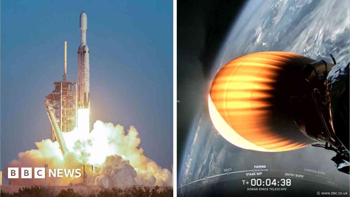 'A giant leap forward': Nasa launches powerful new space telescope