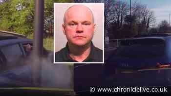 Watch 125mph road menace grandad 'Mad Kenny' rammed by police after threatening Coast Road 'carnage'