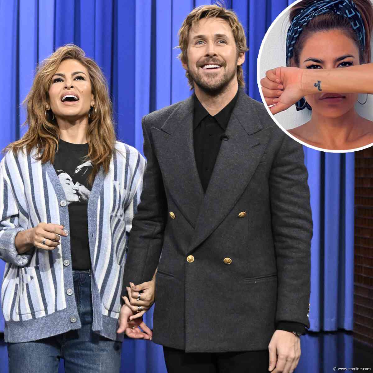 Eva Mendes Shares Rare Comment About Her Ryan Gosling Tribute Tattoo