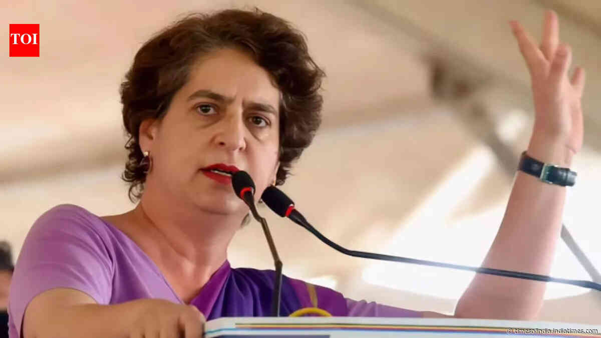 File FIR against those who did 'purification': Priyanka to PM Modi