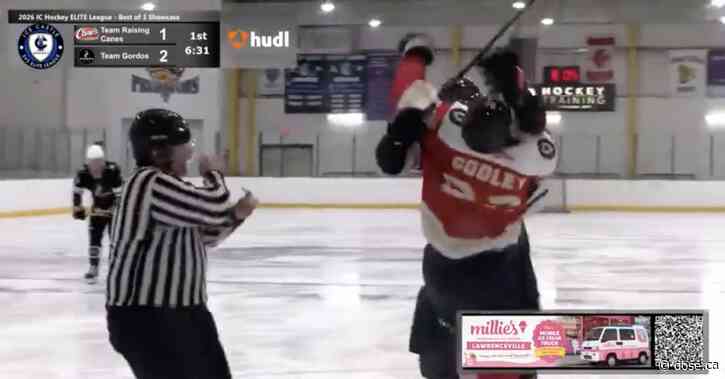 VIDEO: Logan Cooley Involved in a Brawl During a Summer Game